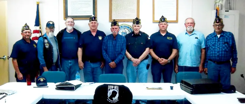 American Legion Post 290 Columbiana Newly Elected Officers